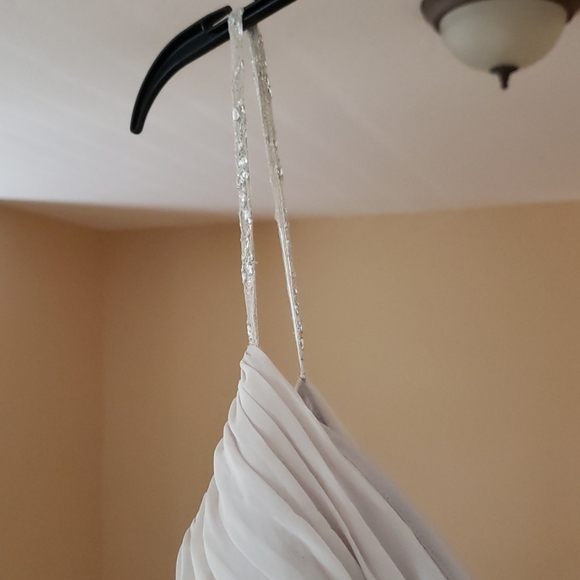 Dessy Collection Oyster Bridesmaid Dress (Tall) - Picture 3 of 4